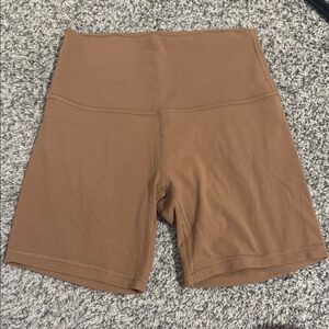 Lululemon Align 6 inch Biker Shorts- Tan/Nude